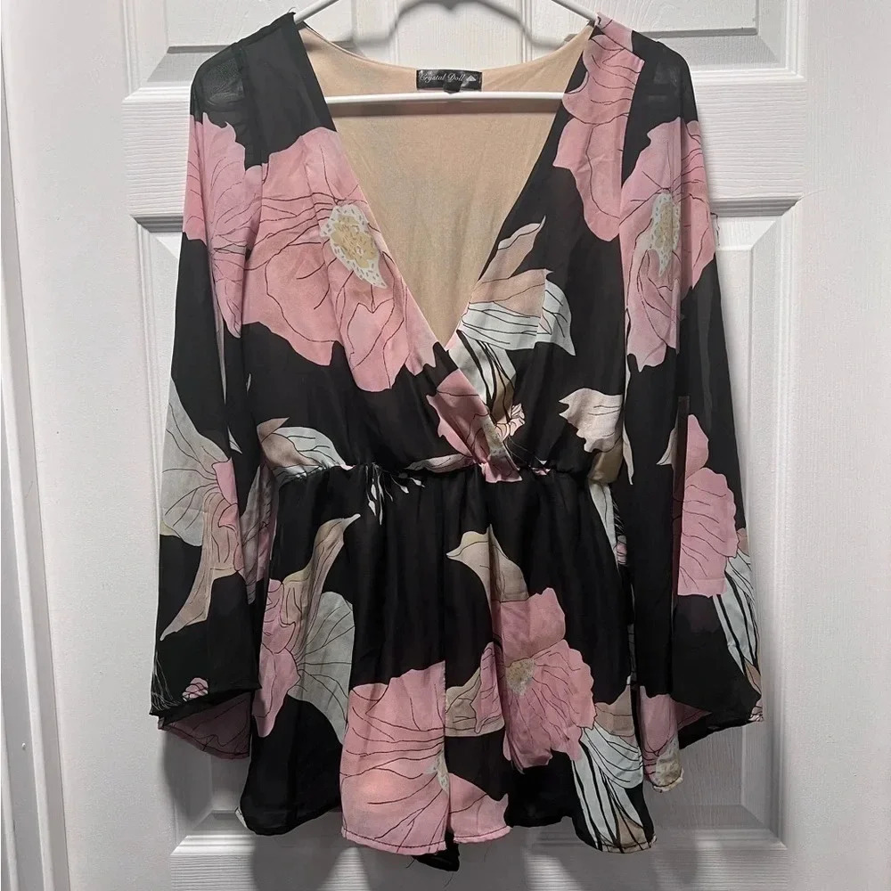 Crystal Doll Romper Size Small